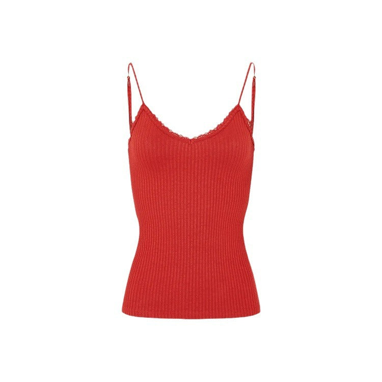 Women's Sexy Modal Knitted Small Slip Summer Tops