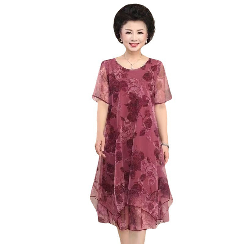 Women's New Attractive Casual Loose Dress Plus Size