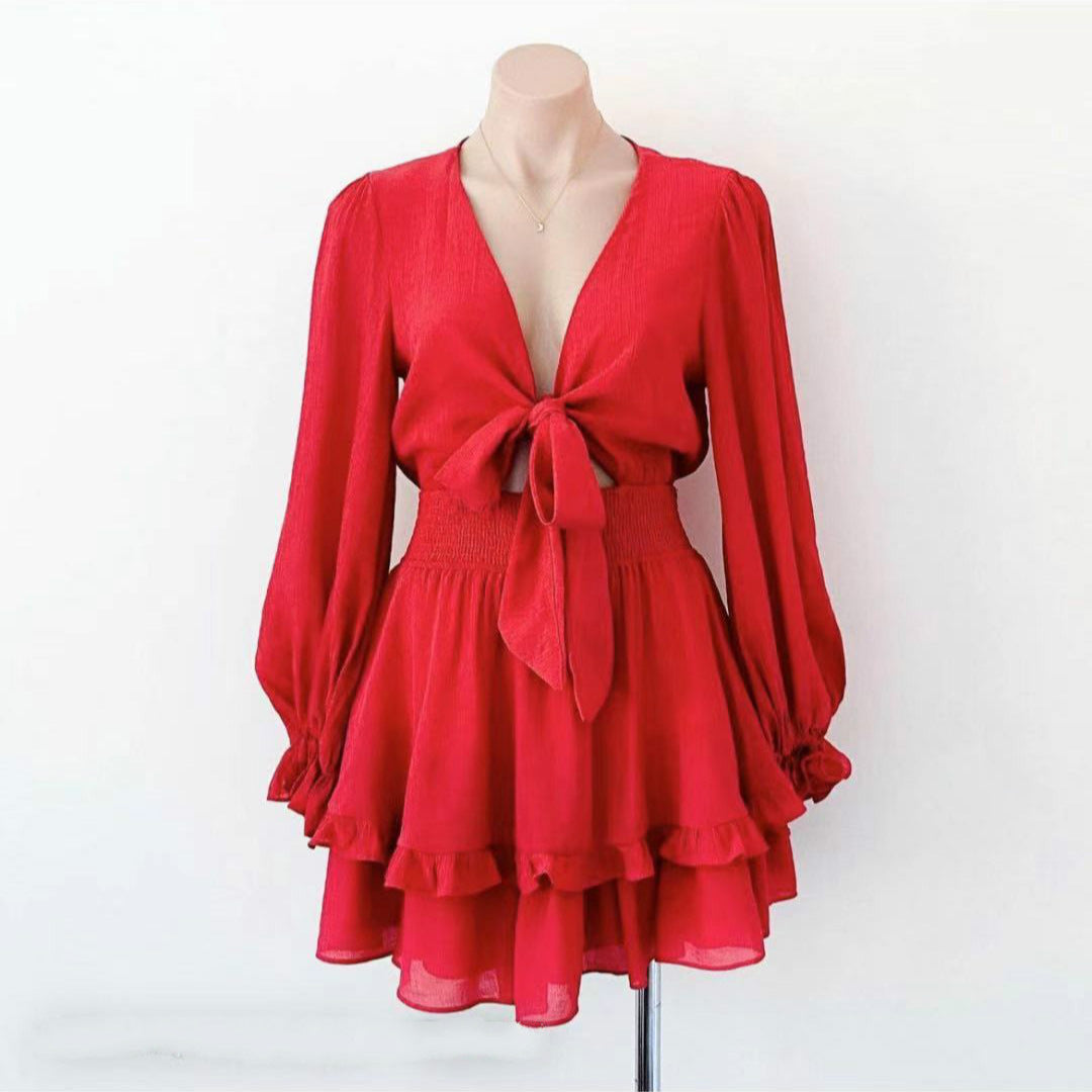 Trendy Glamorous Versatile Long Sleeve Dress Dresses