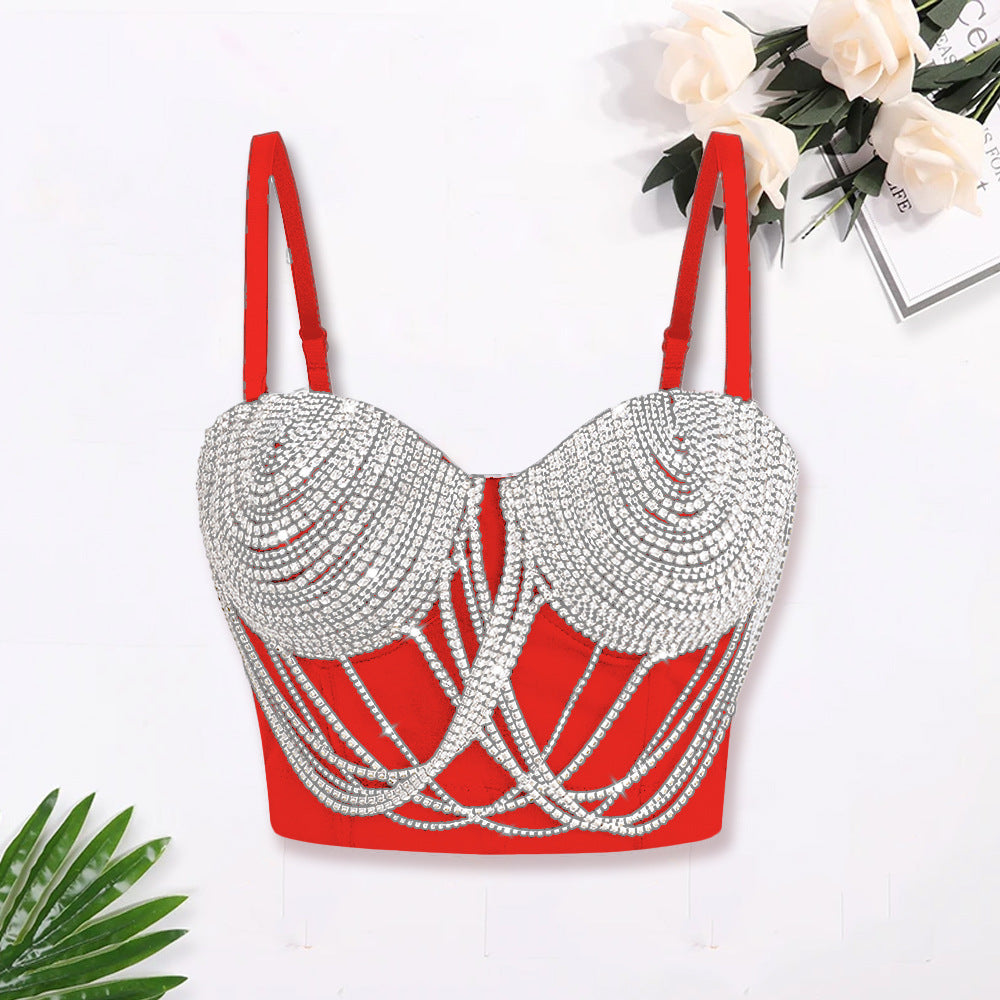 Three-dimensional Chest Cup Hot Wind Fish Tops