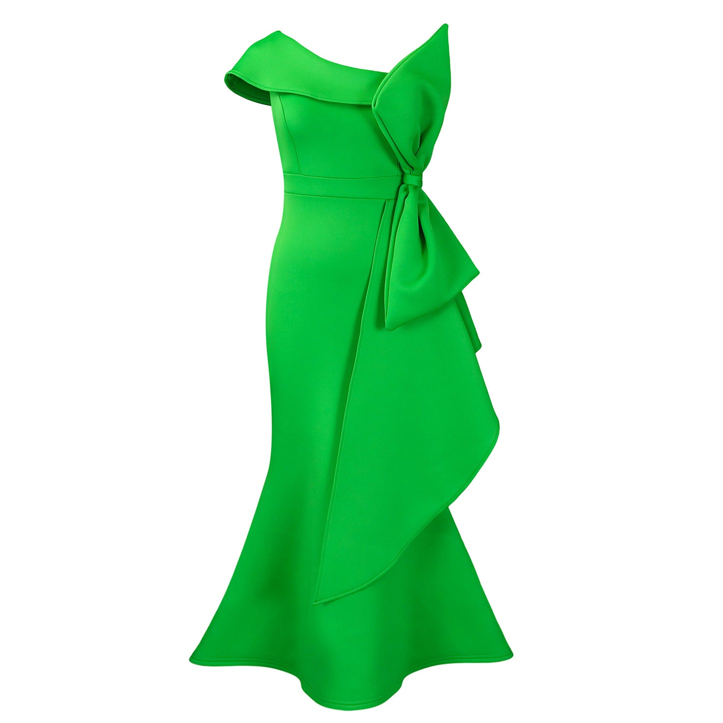 Women's Fashion Tube Diagonal Collar Sexy Dress Dresses