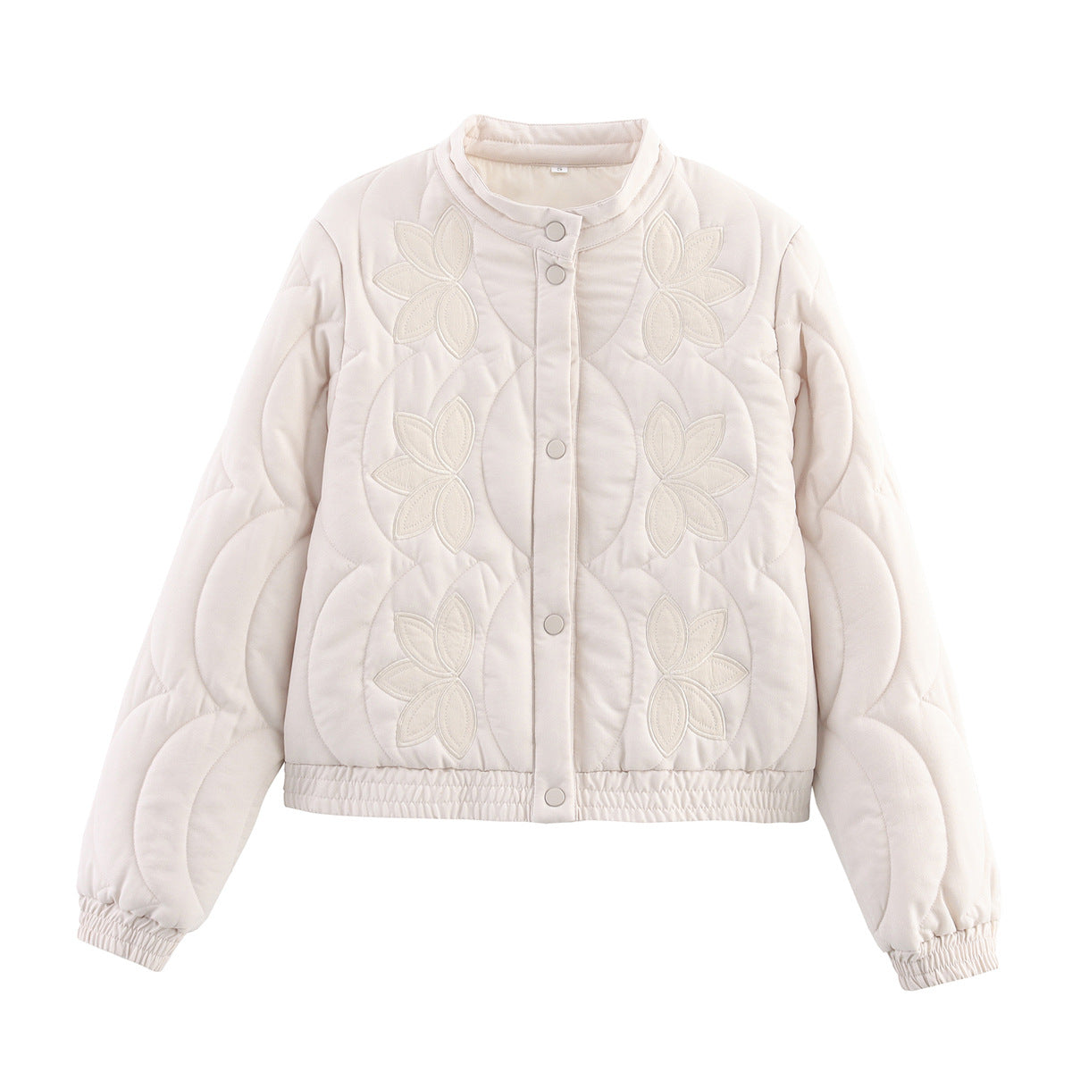 Women's Winter Small Stand Collar Single-breasted Long Coats