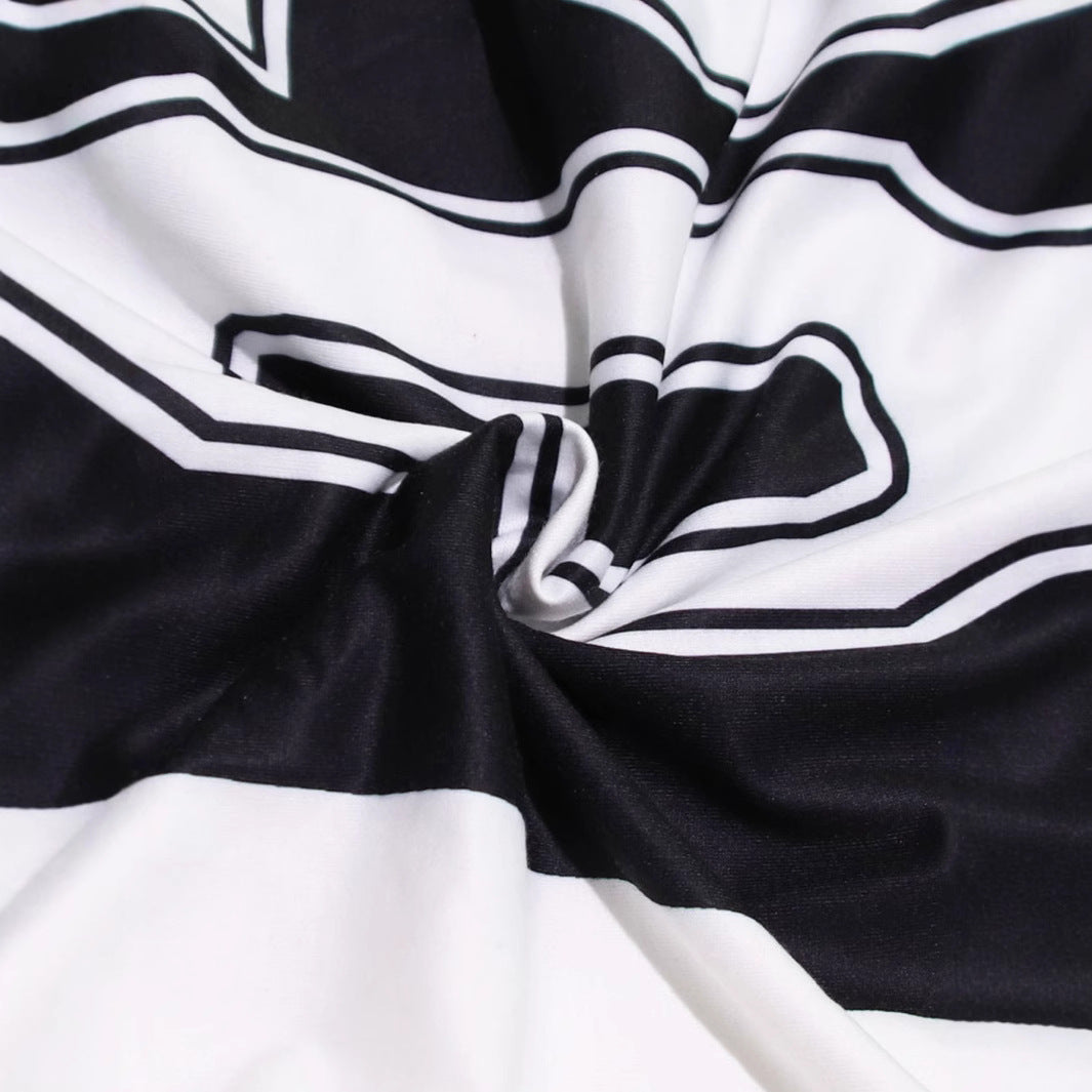 Women's Loose Digital Street Hot Casual Long Sweaters