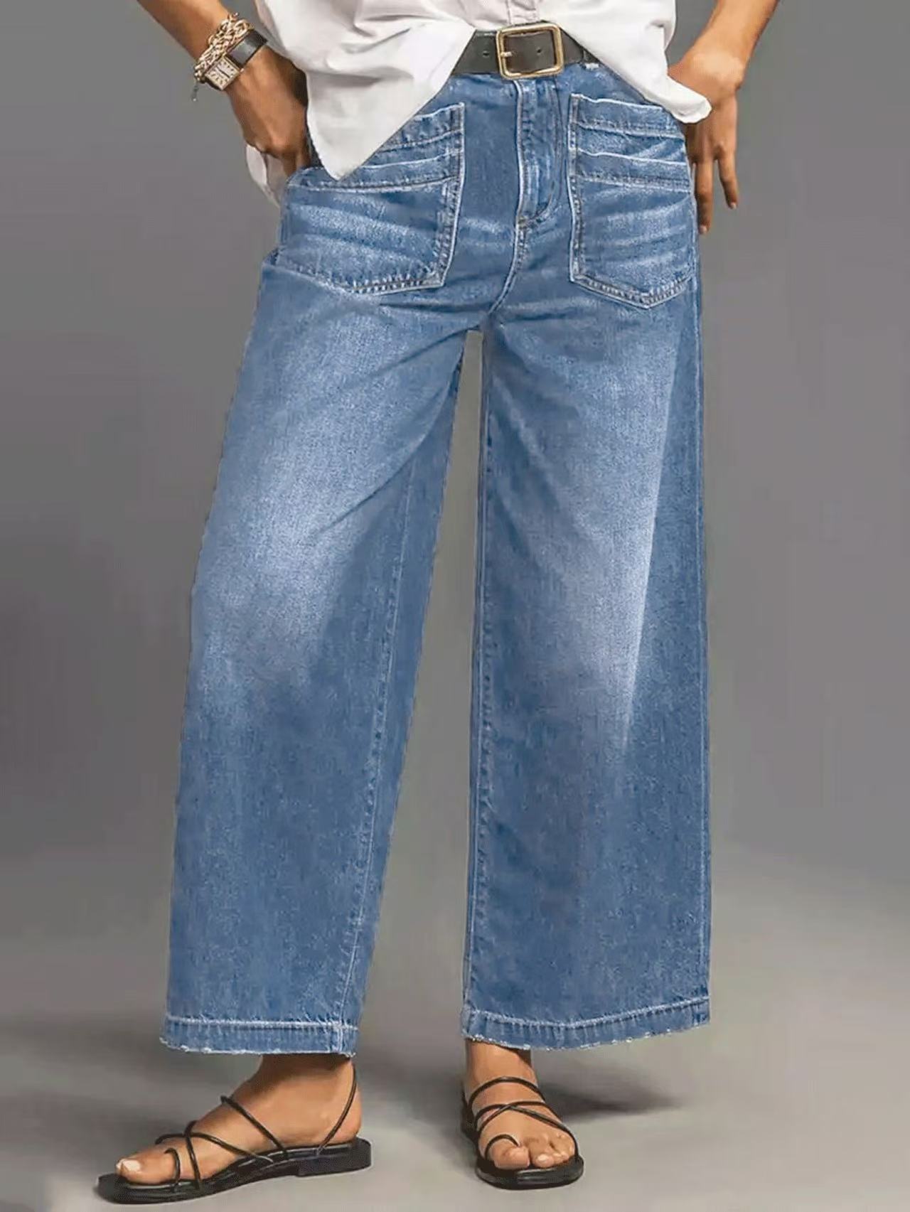 Summer Trousers Fashion Personality Trendy Ladies Jeans