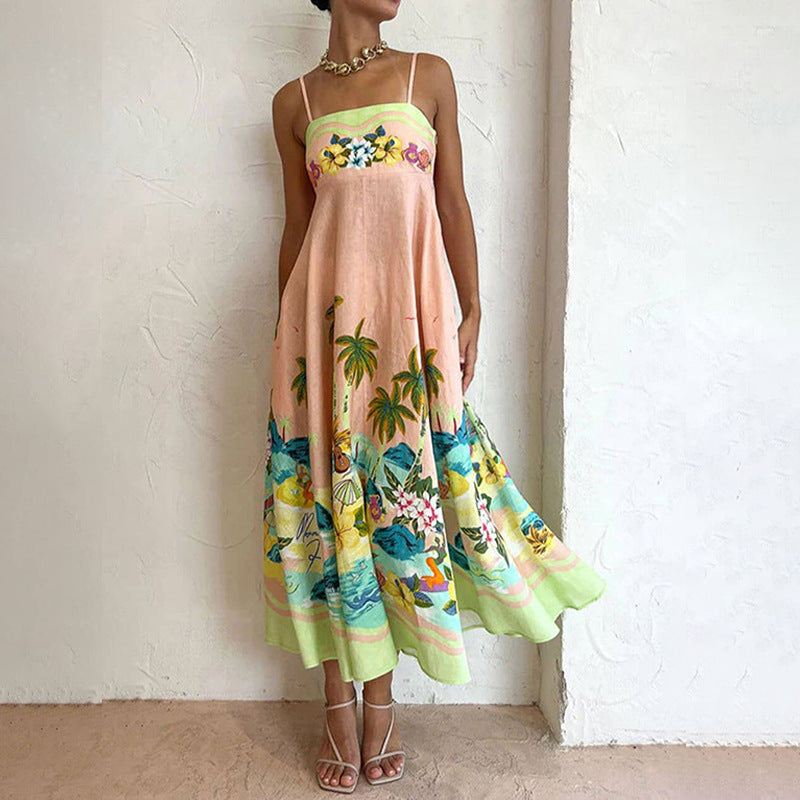 Women's Autumn Sexy Large Swing Dress Iti Dresses