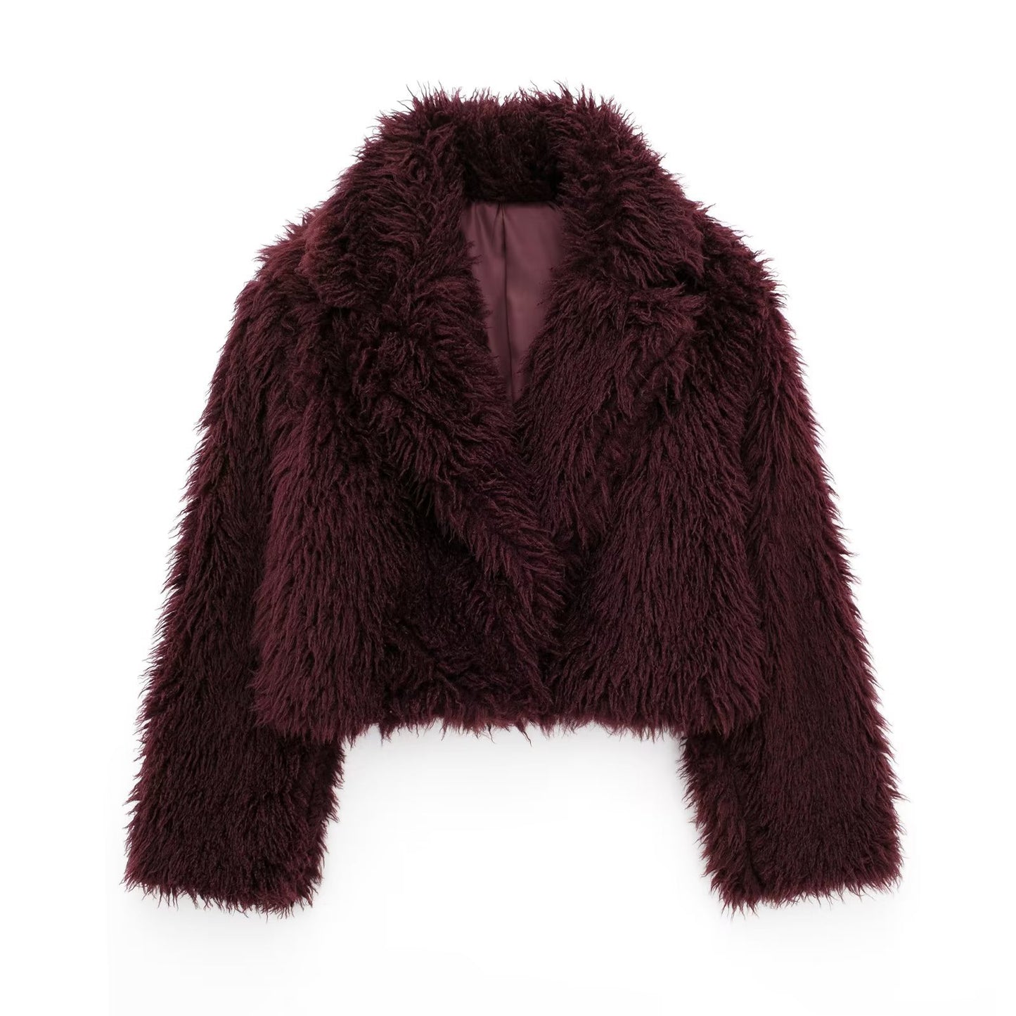 Women's Winter Fashion Environmental Protection Artificial Fur Coats