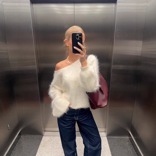 Women's Comfortable Solid Color Gentle Soft Knitwear