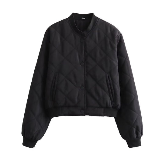 Women's Casual Street Fashion Pilot Cotton Coats