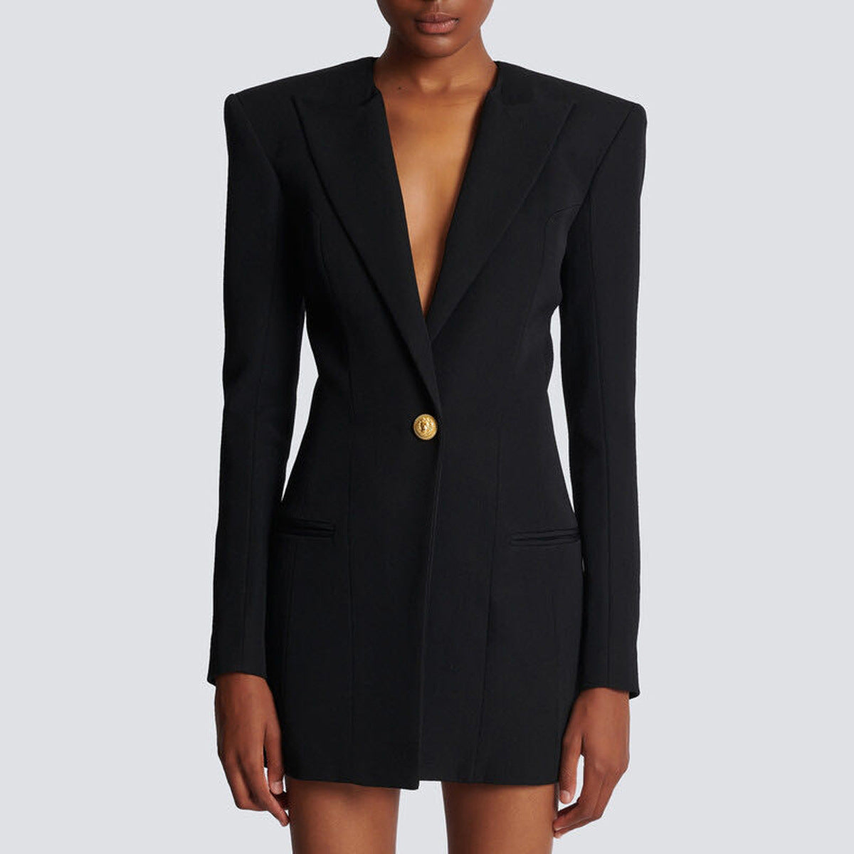 Women's Long Sleeve Slim Fit Temperament Commute Blazers