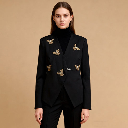 Women's Elegant British Style Small High-grade Blazers