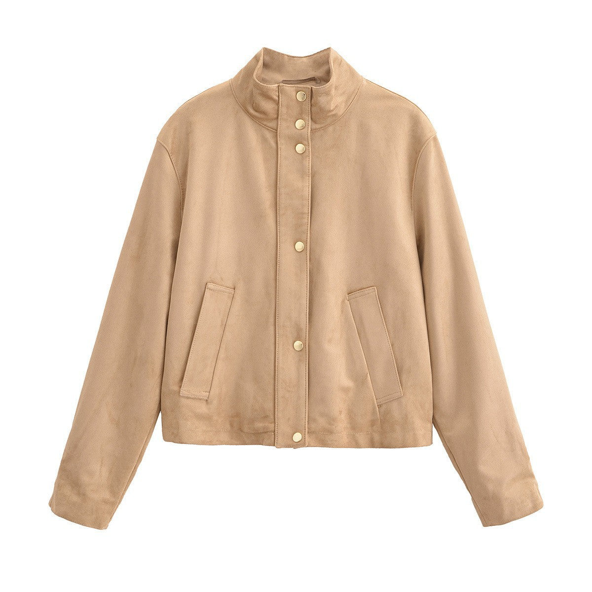 Women's Classy Street Fashion Casual Suede Jackets