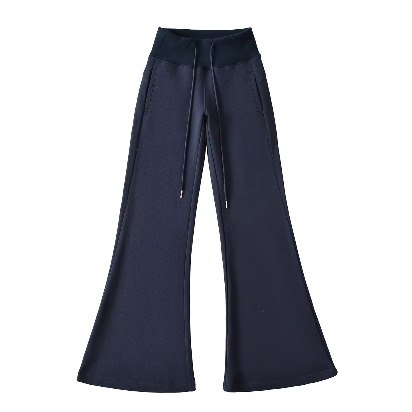 Women's Hot Drawstring Low Waist Sports Horn Pants
