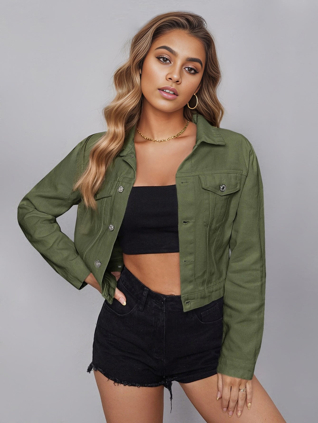 Women's Beautiful Trendy Casual Unique Denim Jackets