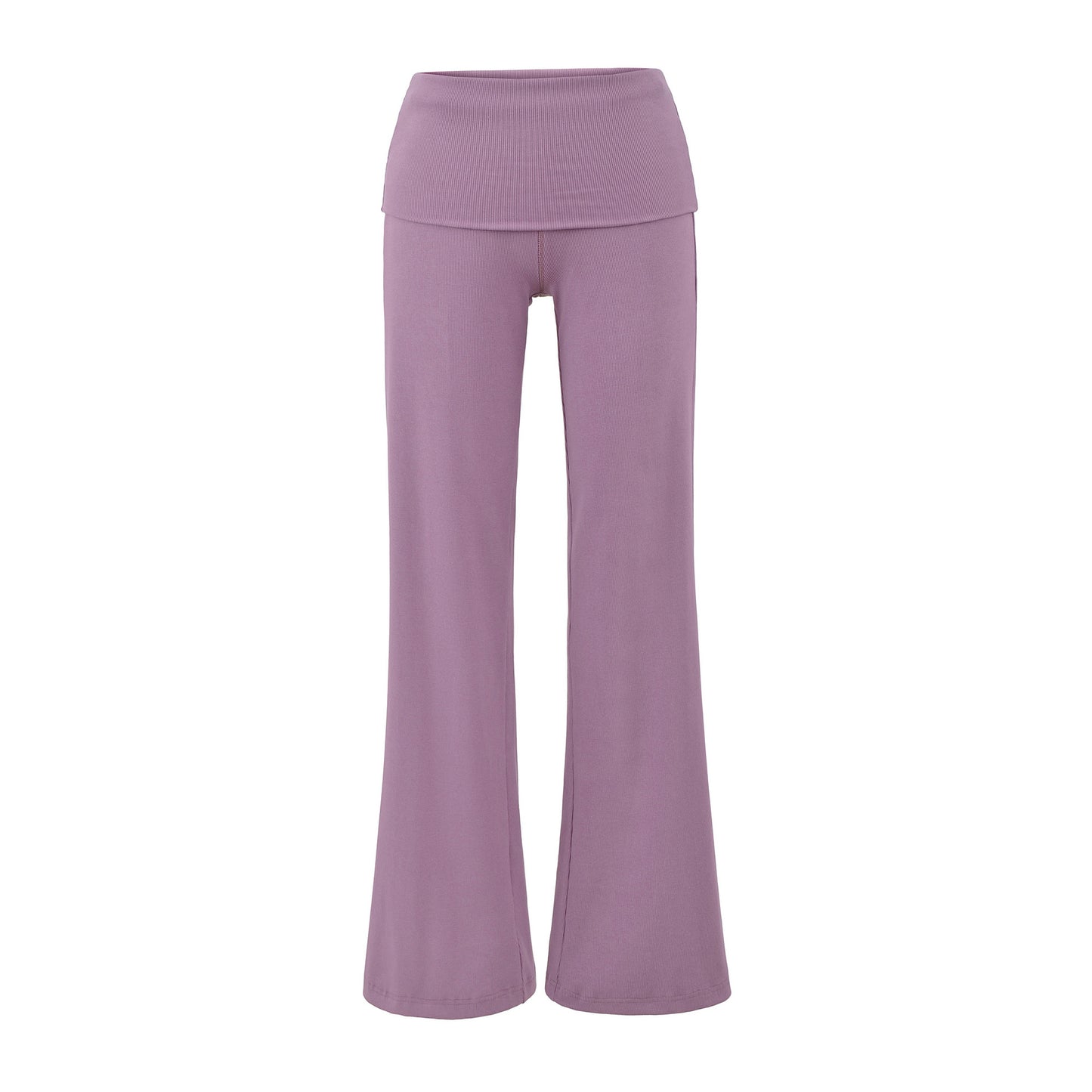 Women's Foldable Waist Of Trousers Knitted Culottes Pants
