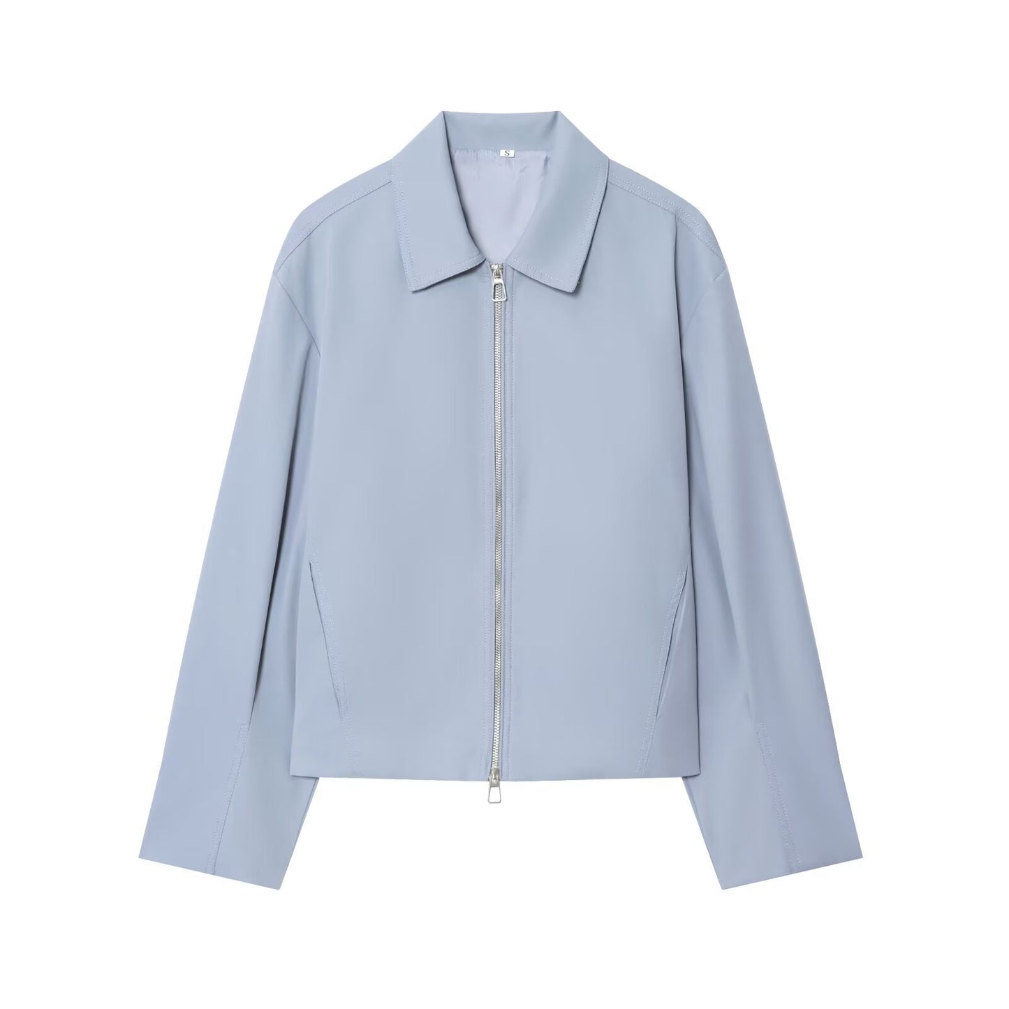 Women's Autumn Street Fashion Polo Collar Bomber Jackets