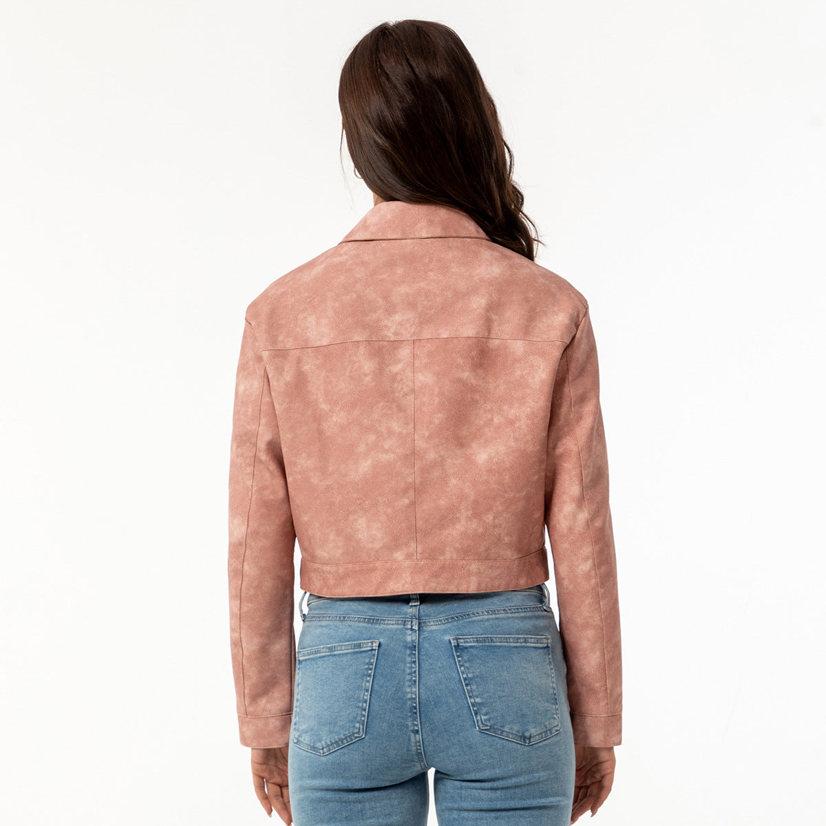 Women's Thin Leather Long-sleeved Casual Fashion Jackets