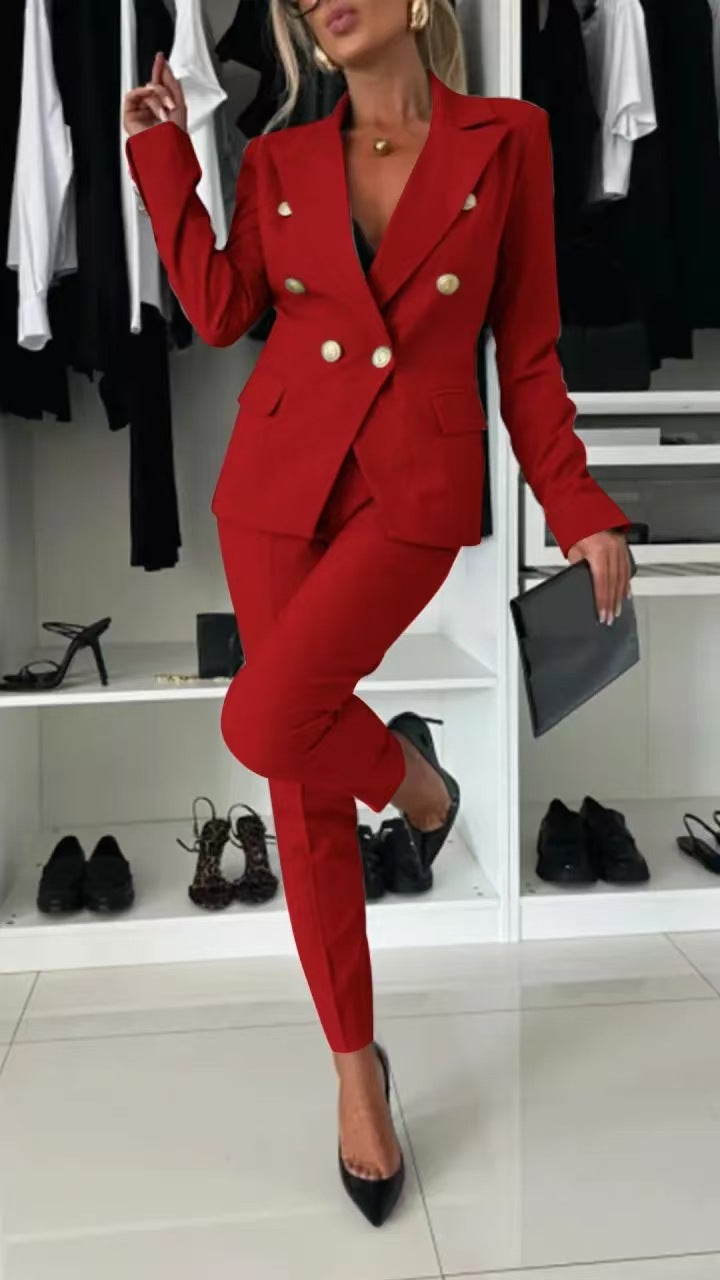 Glamorous Casual Slim Fit Elegant Business Blazers