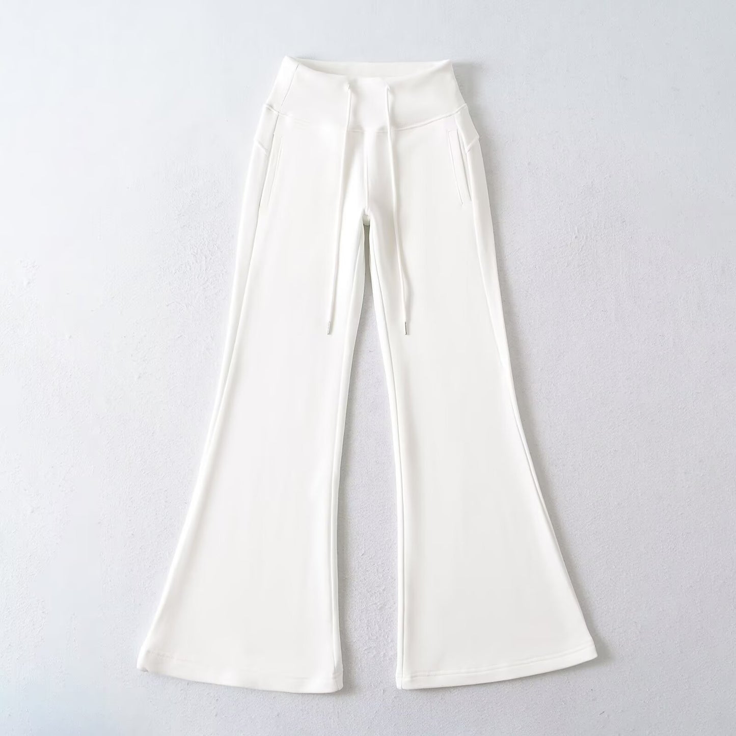 Women's Hot Drawstring Low Waist Sports Horn Pants