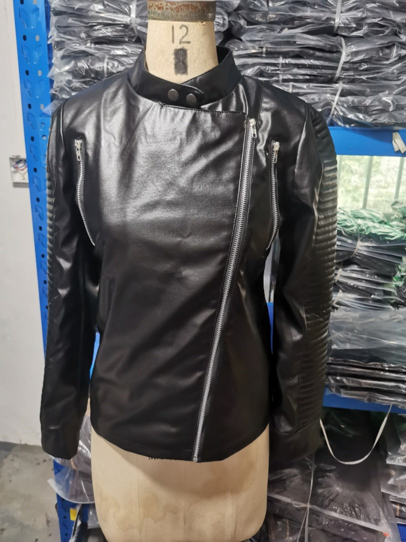 Fashion Slouchy Leather Chic Good Quality Jackets
