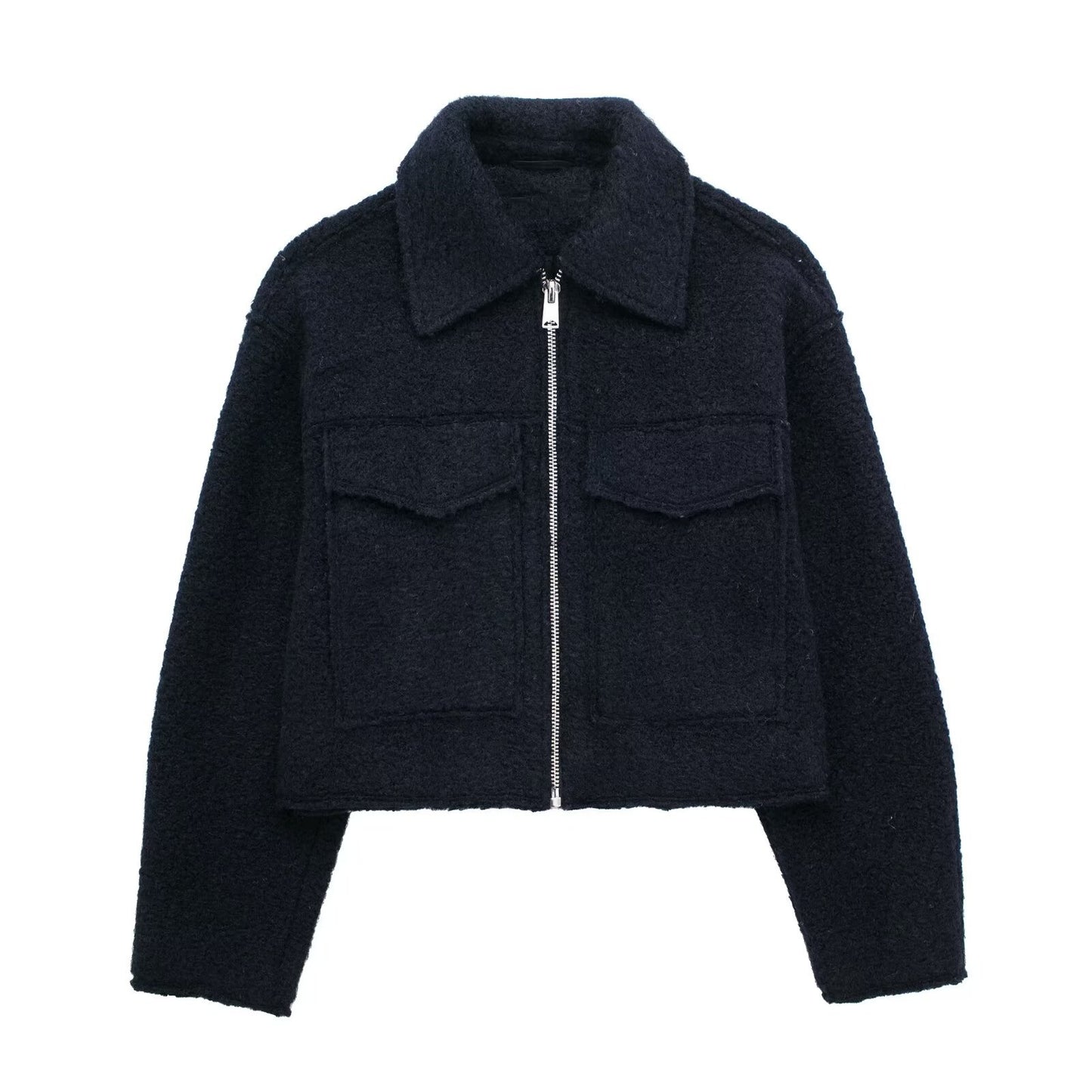 Women's Popular Street Fashion Soft Woolen Jackets