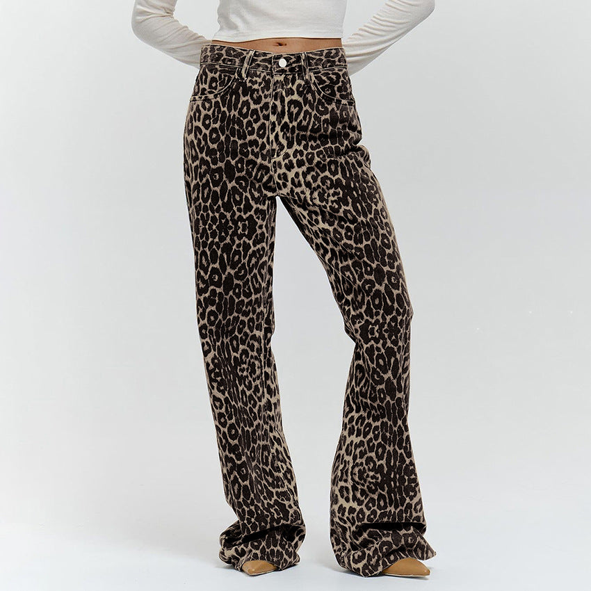 Women's Print Casual Printed Comfortable Niche Street Pants