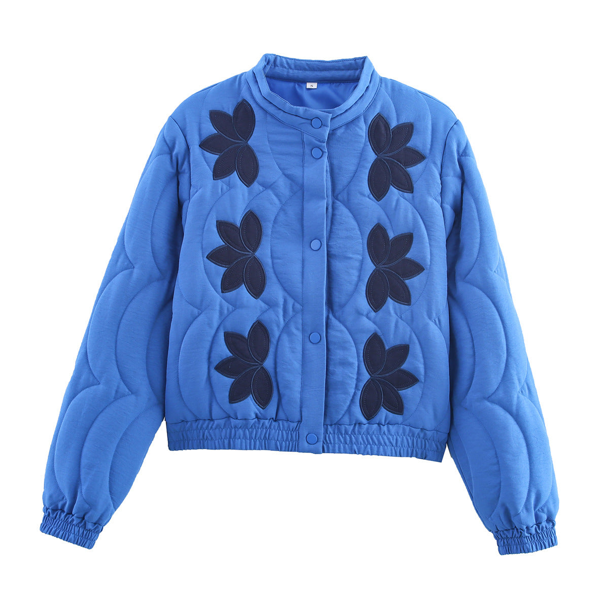 Women's Winter Small Stand Collar Single-breasted Long Coats