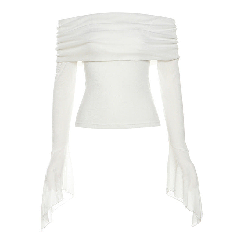 Women's Spring Solid Color Slim Fit Fashion Blouses