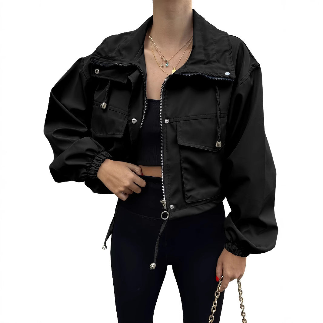 Women's Work Clothes Autumn Loose American Jackets