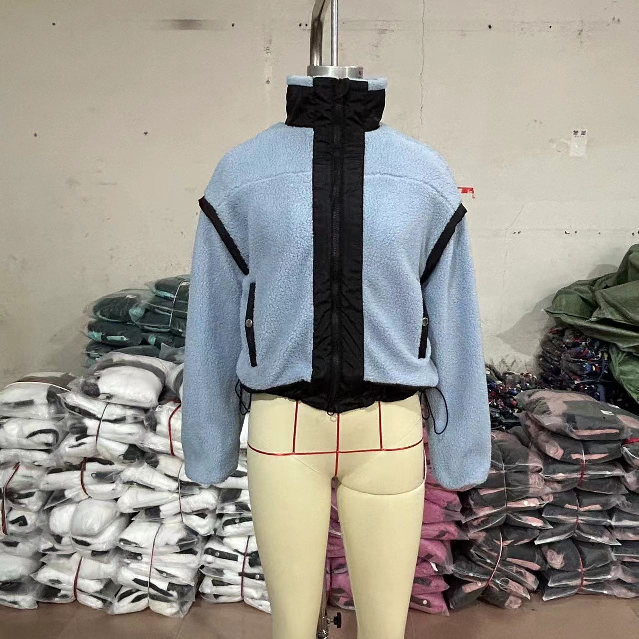 Casual Stand-up Collar Fashion Outdoor Zipper Coats