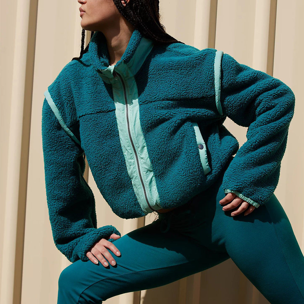 Casual Stand-up Collar Fashion Outdoor Zipper Coats
