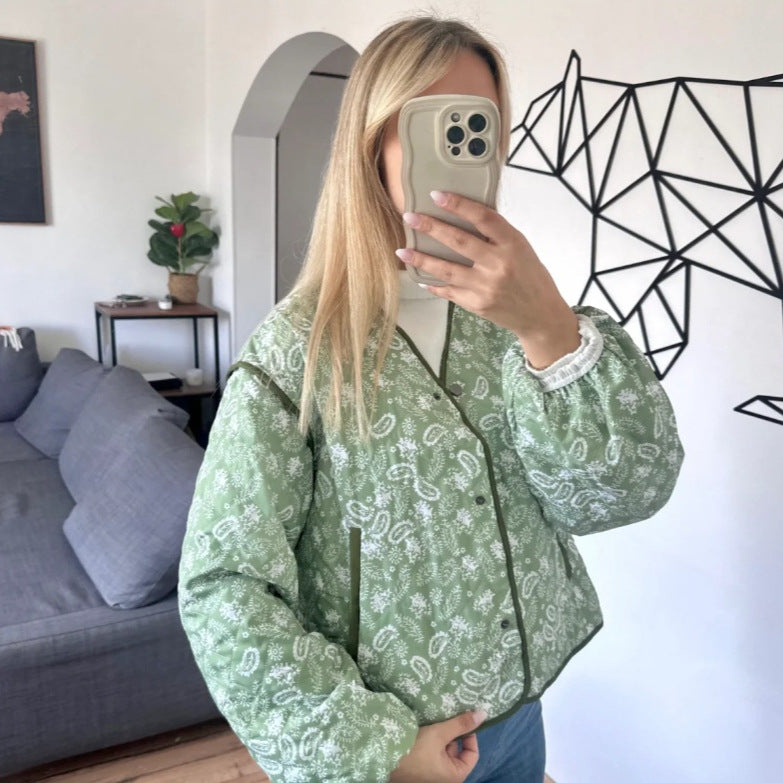 Women's Pink Printing Splicing Rest Assured Jackets