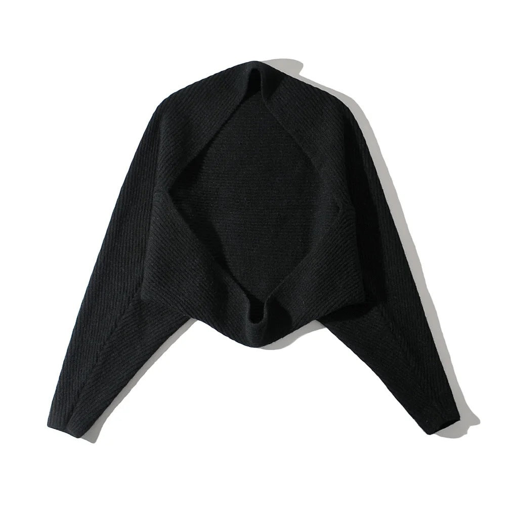 Women's Autumn Hot One-piece Profile Knitted Shawl Knitwear