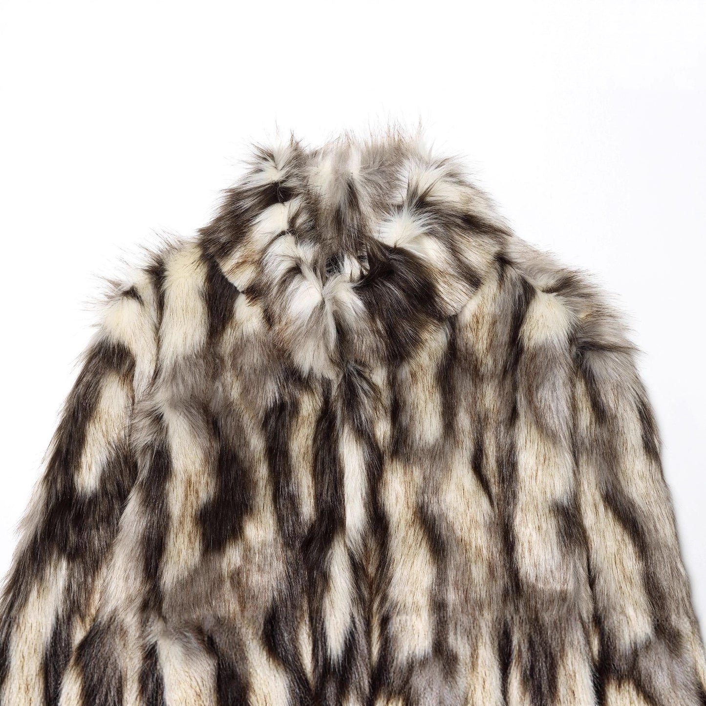 Glamorous Unique Autumn Artificial Fur Effect Coats