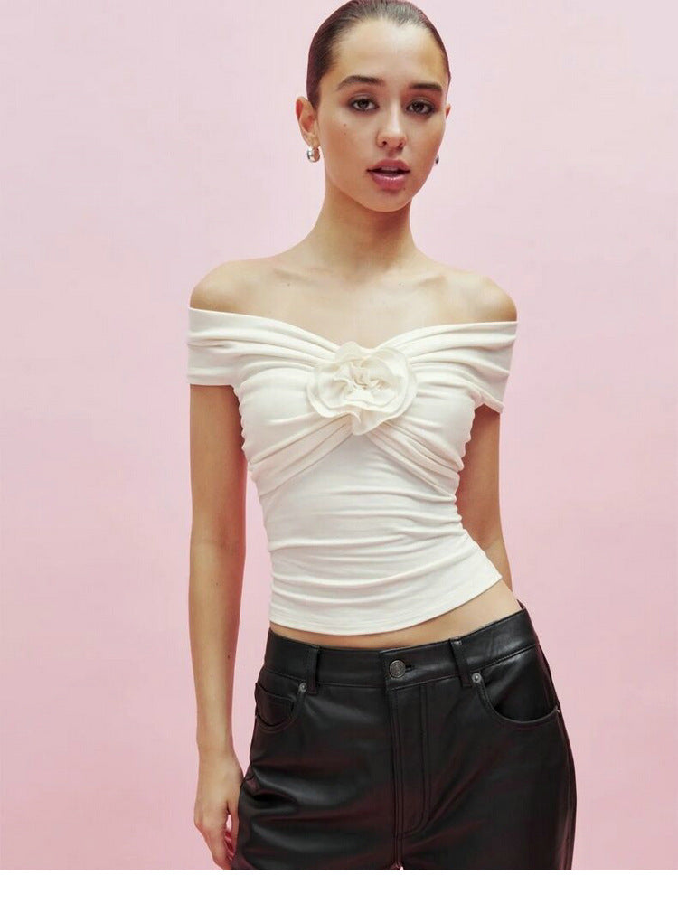 Solid Color Slim Fit Slimming Knitted Blouses