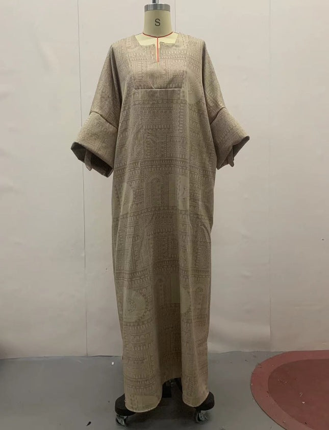 Women's Autumn Solid Color Simple Comfortable Loose Long Clothing