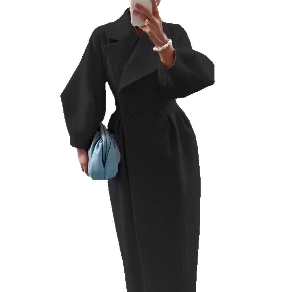 Vintage Court Style Lantern Sleeve Large Coats