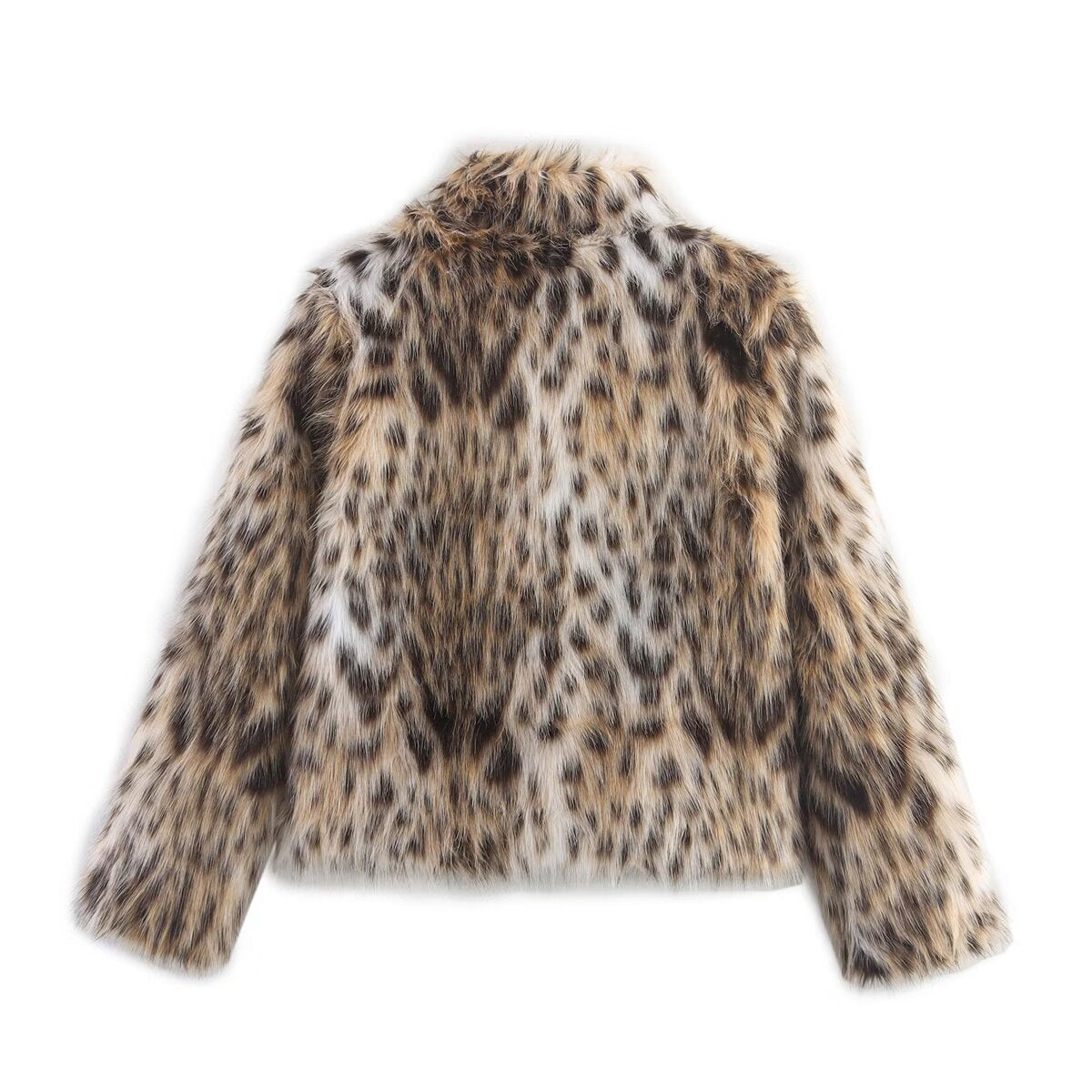 Summer Leopard Print Artificial Fur Fashionable Jackets