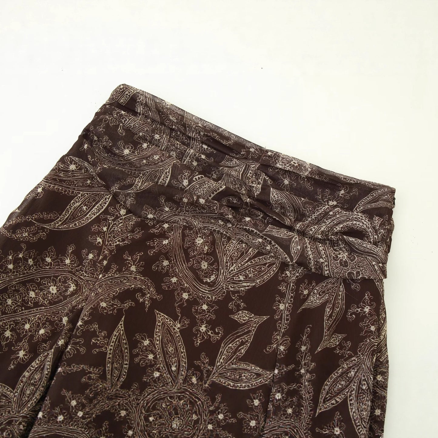 Autumn High Waist Print Slim Fit Skirts