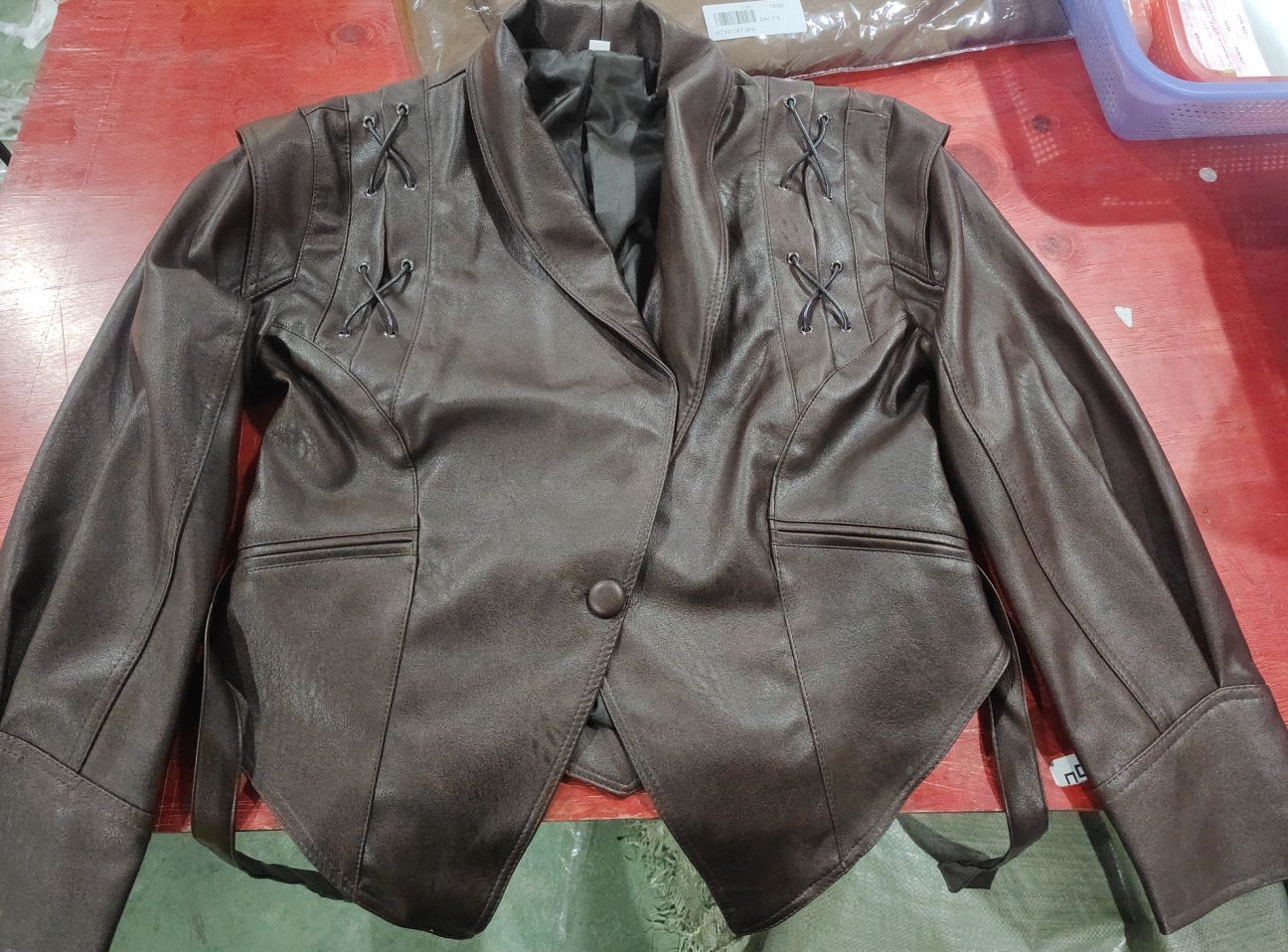 Fashion Temperament Lapel Tied Long Sleeve Jackets