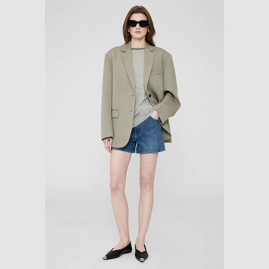 Women's North American Niche Classic Embroidery Loose-fitting Blouses