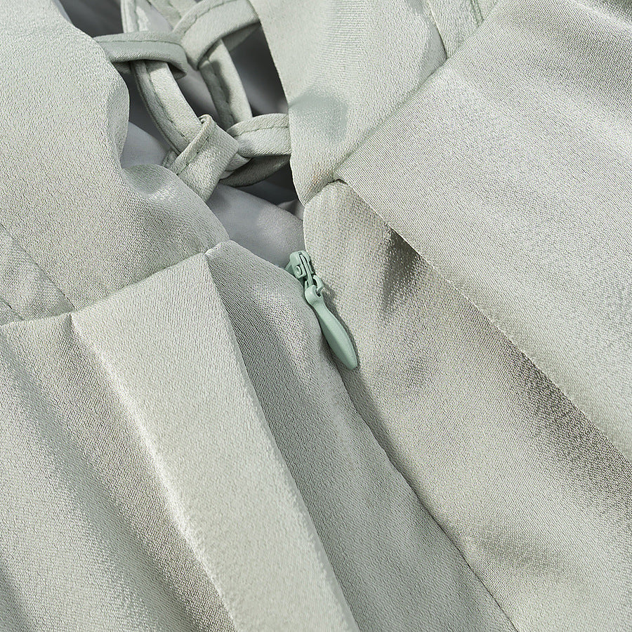 Women's High-grade French Fashion Temperament Wild Simple Halter Dresses