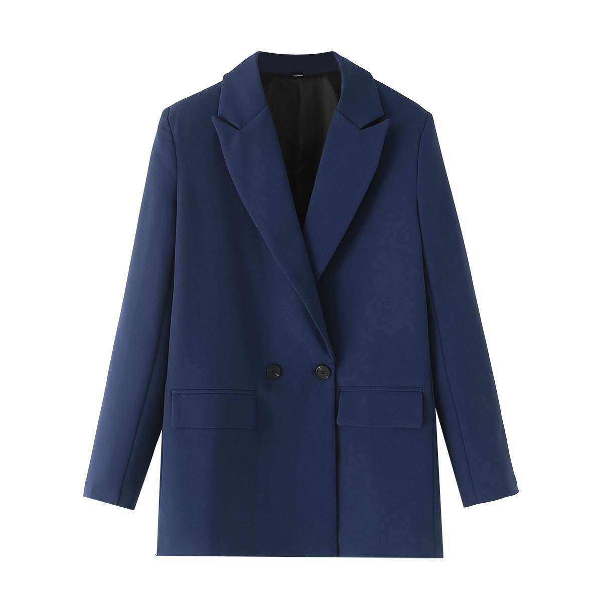 Women's Popular Beautiful Simple Loose Double-breasted Blazers