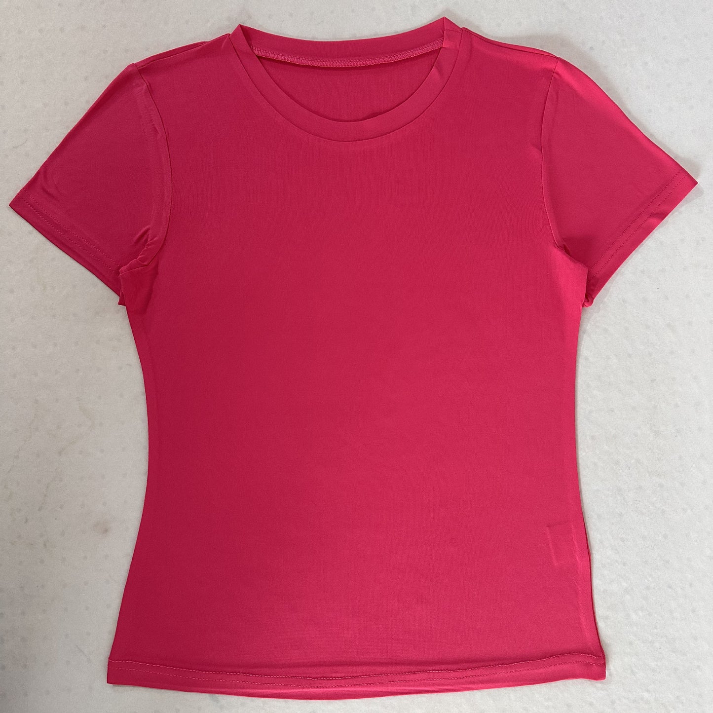 Women's Solid Color Slim Pullover Street Wear Blouses