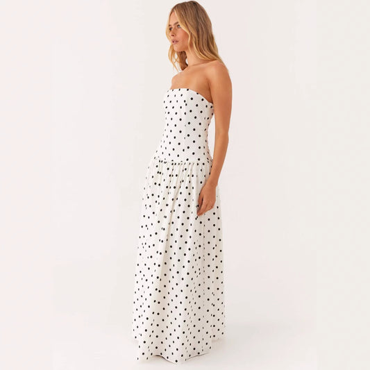 Women's Fashion Hot Printed Sexy Tube Dress Dresses