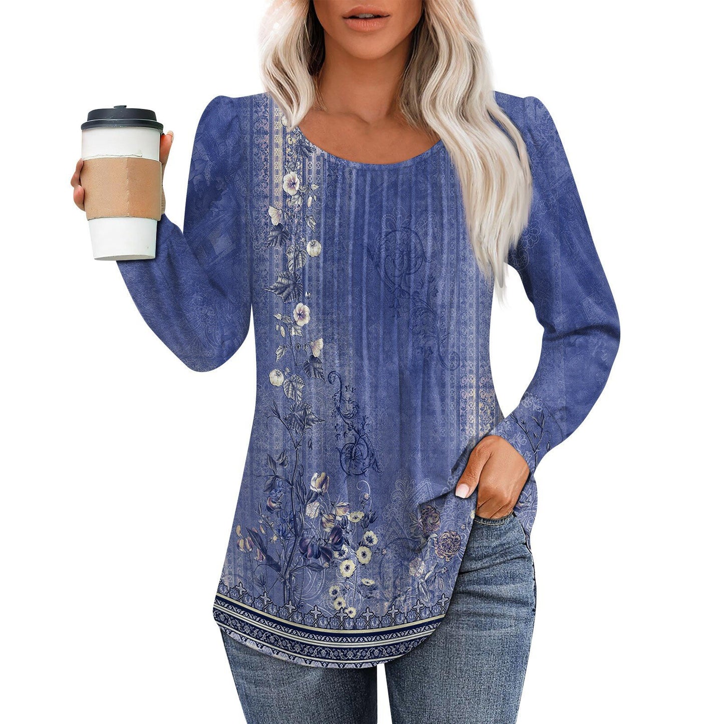 Women's Autumn Long Sleeve Shirt Fashion Casual Blouses