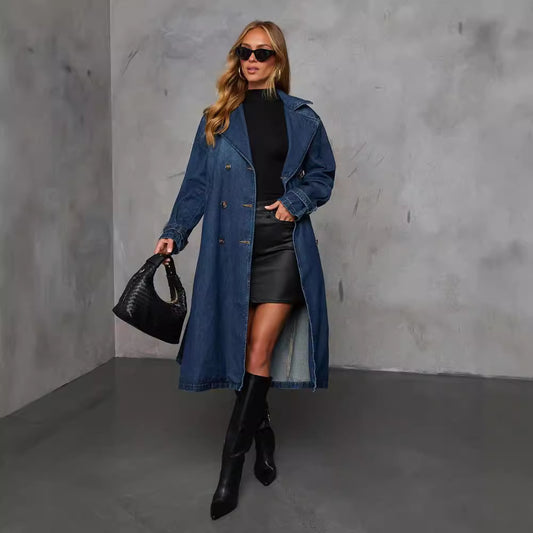 Women's Autumn Fashion Casual Retro Elegant Denim Jackets