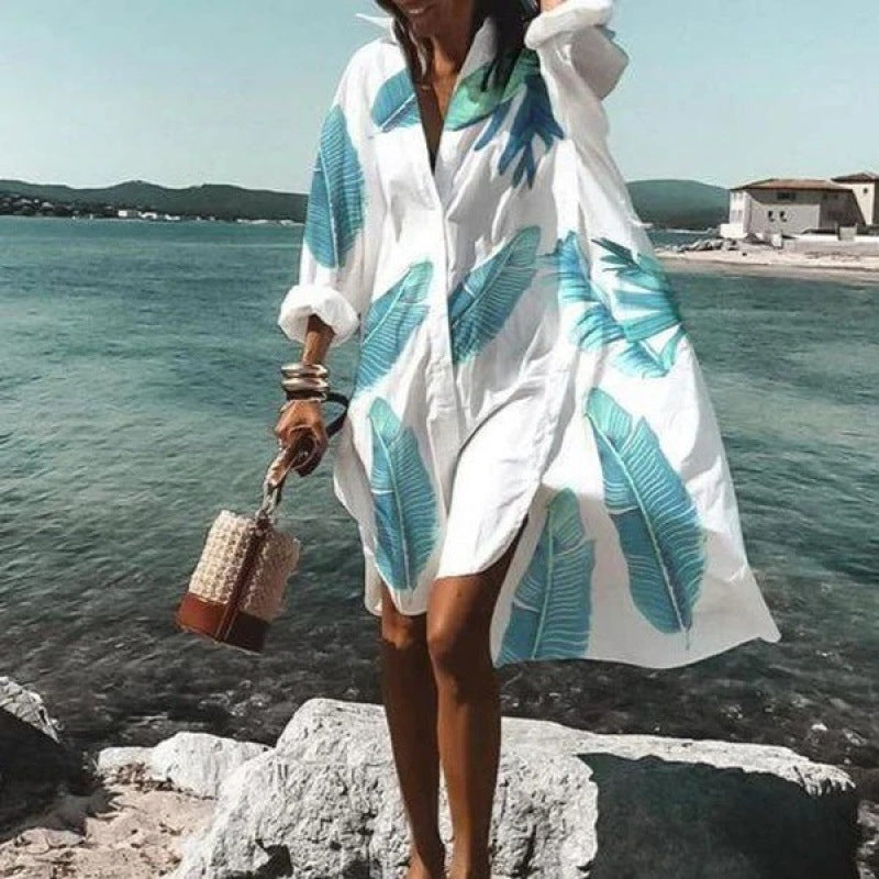 Innovative Creative Fashion Temperament Shirt Dress Dresses