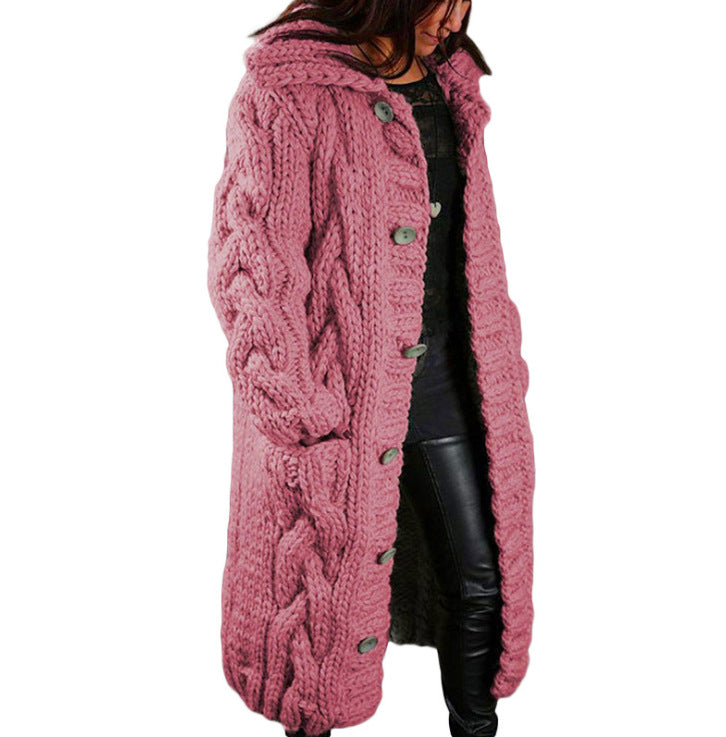 Women's Oversized Fashion Loose Pocket Hooded Sweaters