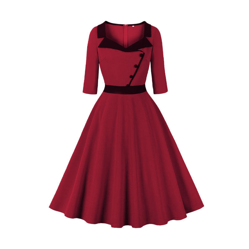 Business Temperament Collar Stitching Sleeve Waist Suits