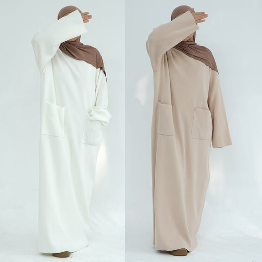 New Soft Thickened Knitted Loose Dress Dresses